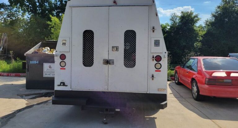 UTILITY VAN REPAIRED